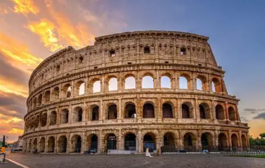 Colisée de Rome, amphithéâtre accessible PMR en fauteuil roulant