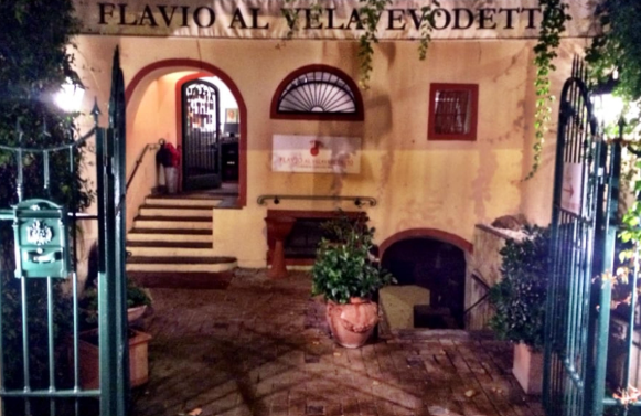 Flavio al Velavevodetto Rome, trattoria accessible PMR Testaccio